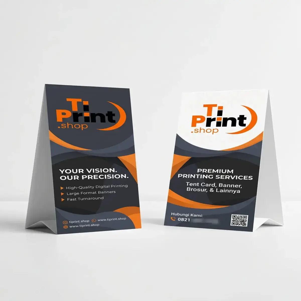 Tent card